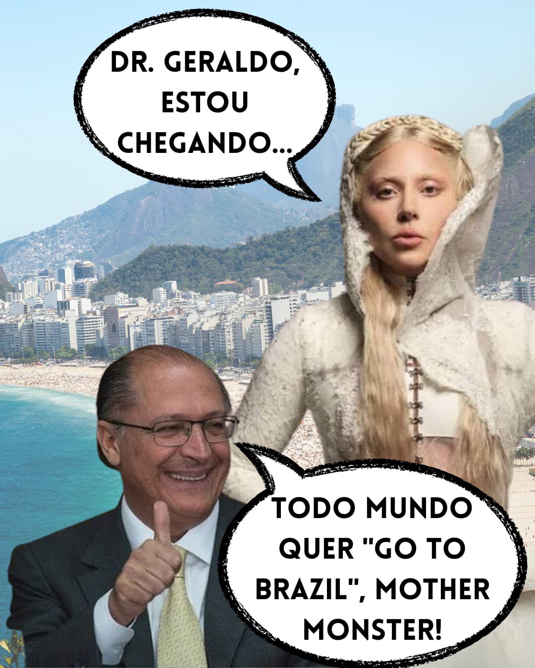 Alckmin: o vice-presidente só esqueceu de dar crédito ao Rio 