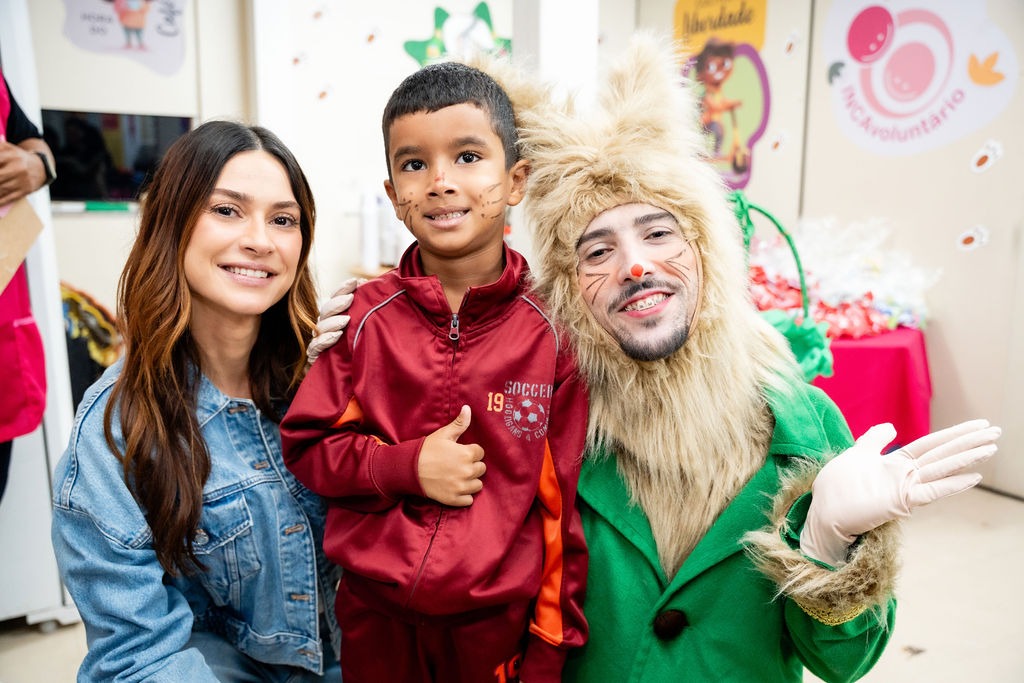 Thaila Ayala: a volta da atriz ao INCAvoluntário