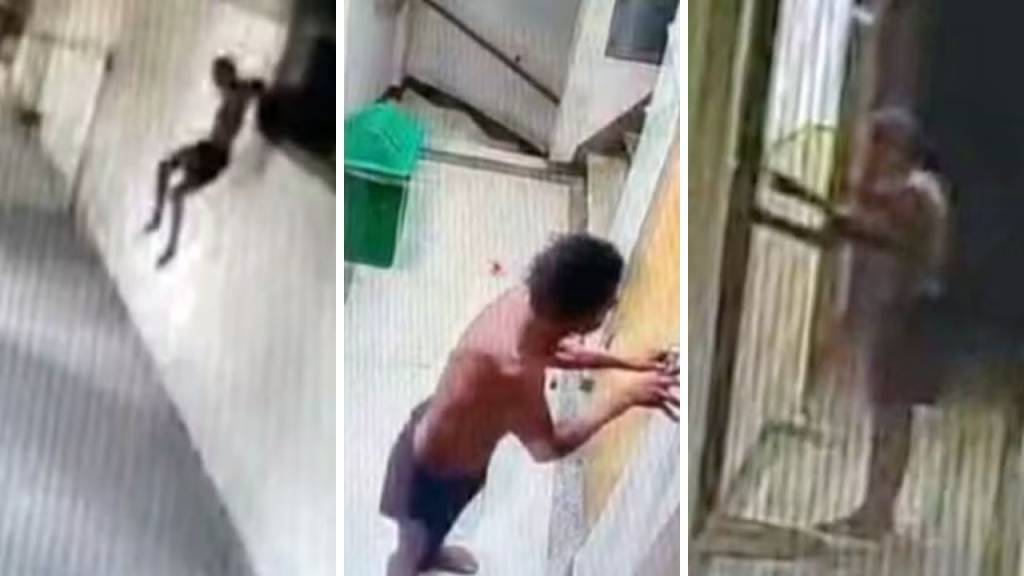 Homem é preso após invadir prédio em Ipanema e deixar rastro de sangue