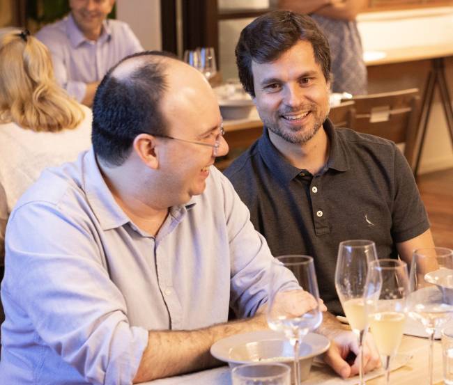 Marcel Balassiano (subsecretário de Desenvolvimento Econômico do Rio) e Chicão Bulhões (relações institucionais da PetroRio)