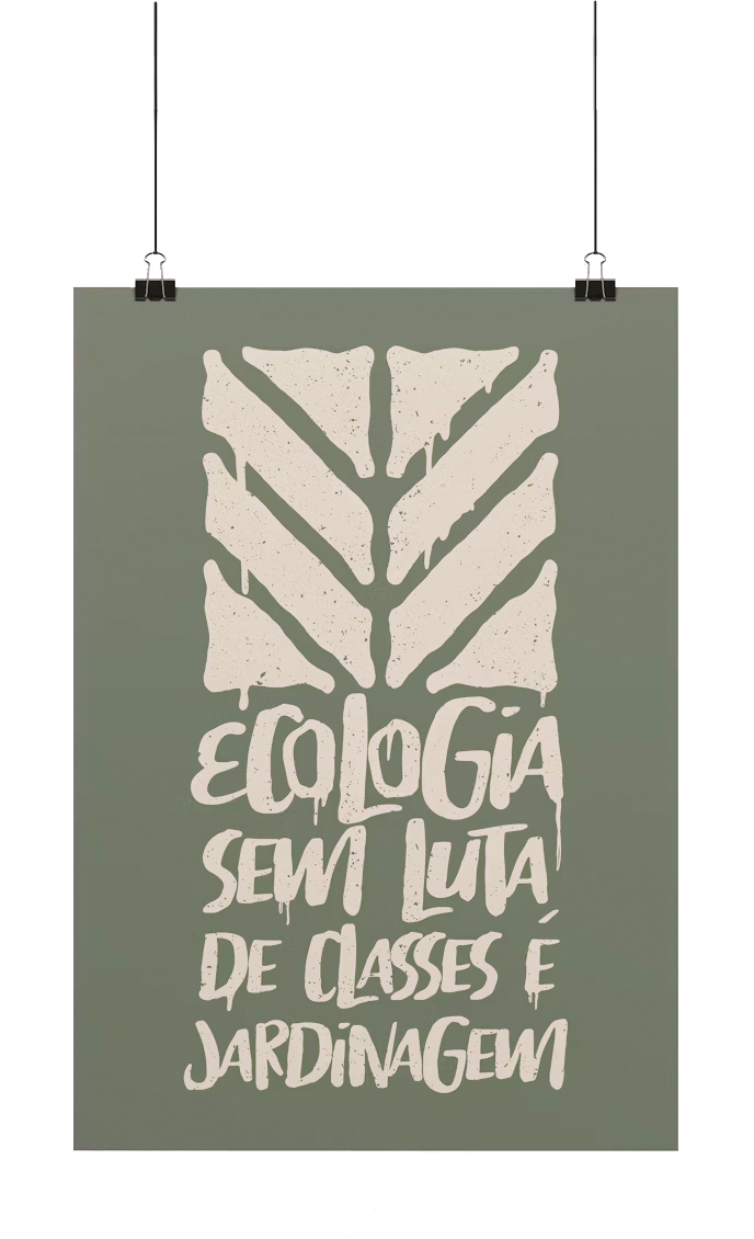 Poster da cole&ccedil;&atilde;o SOS Amaz&ocirc;nia, no tamanho A2. Chico Rei, chicorei.com. (R$ 79,99)