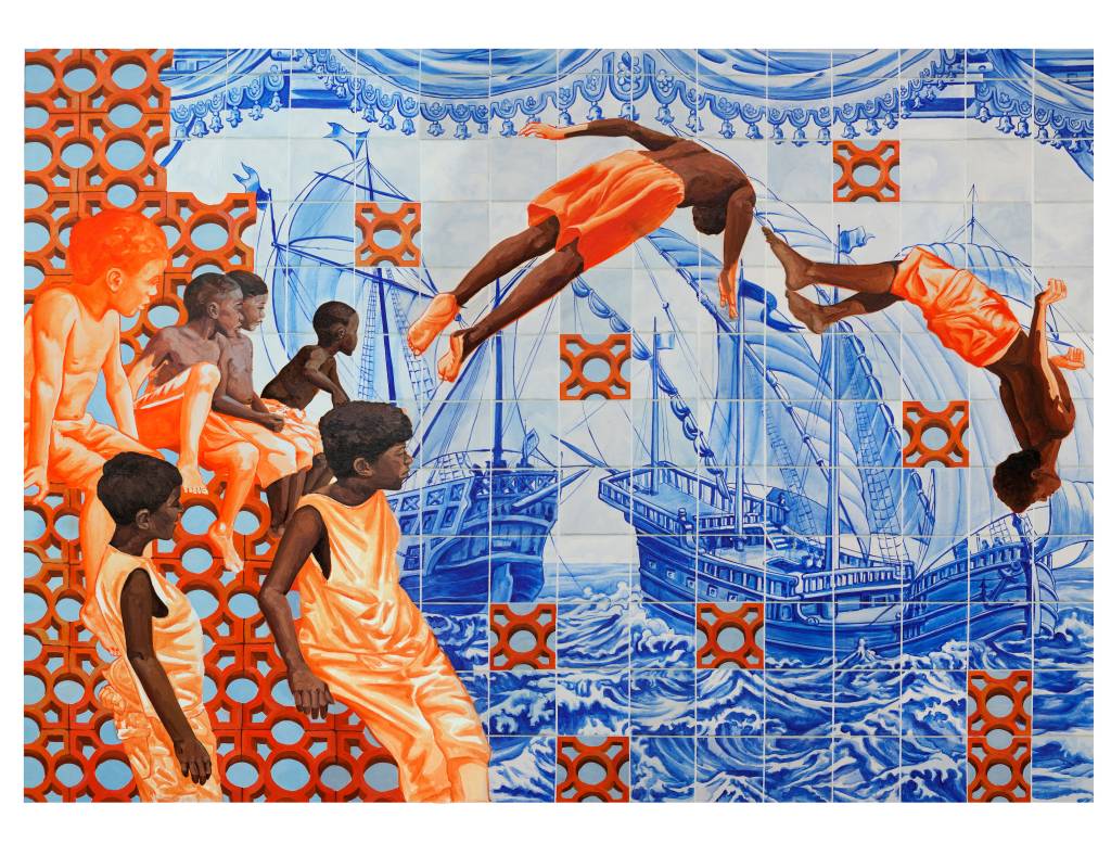 Símbolos do subúrbio do Rio são protagonistas das obras de Bruno Lyfe