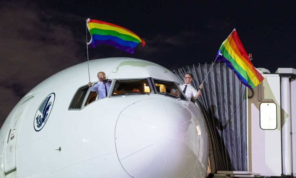 Rio recebe pela primeira vez ‘voo pride’ da Air France