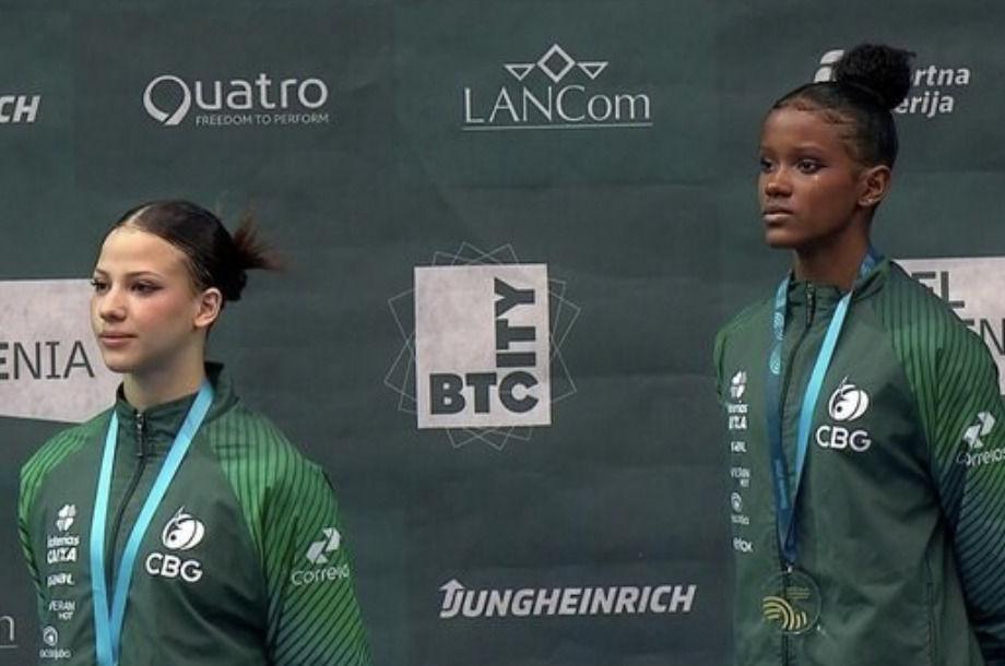 Julia Coutinho vence mundial de ginástica ao som de Milton Nascimento