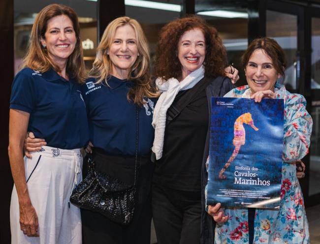 Paula Alquéres, Dedina Bernardelli Tania Chueke e Cacá Mourthé.