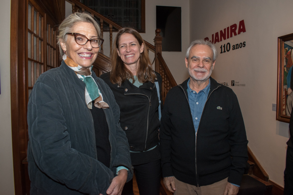 Candida Sodré, Clara Chaveaux e Max Perlingeiro