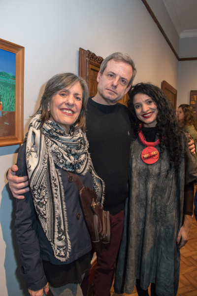 Helena e Eduardo e Danielle Taulois