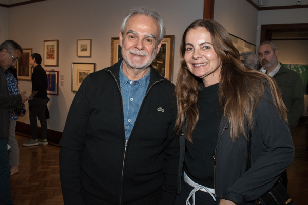 Max Perlingeiro e Isabela Menezes