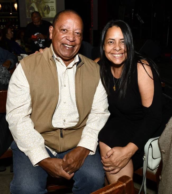 _DSC7783 o músico de jazz Vel Lewis e Ada Lewis - SHOW PAULINHO GUITARRA - JULHO 2025 - CG