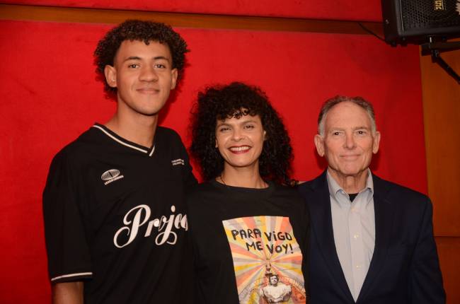 João Aleksandro, Luciana Bezerra e Steve Solot