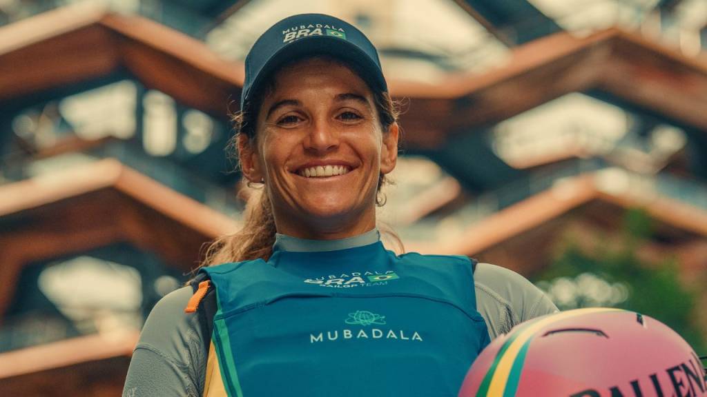 Martine Grael e a pressão de ser a única capitã mulher do Sail GP
