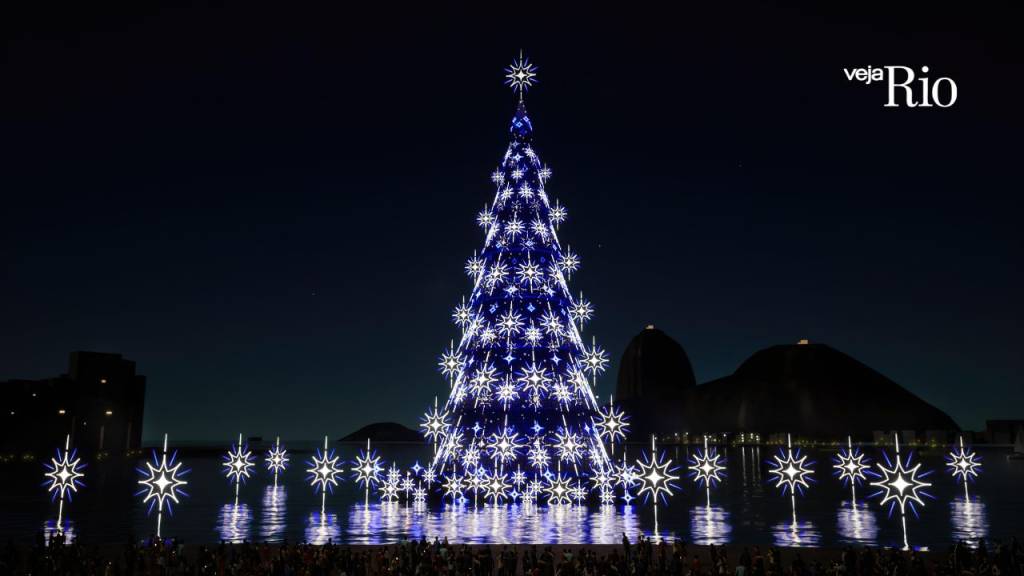 Árvore de Natal da Enseada de Botafogo terá 90 metros de altura