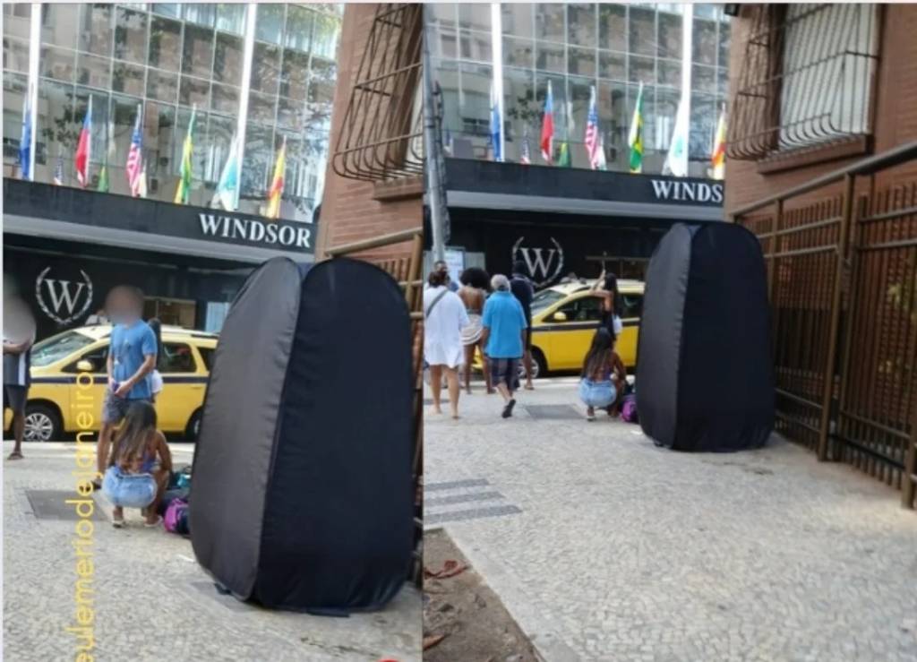 Cabine para trocar a roupa no pós-praia: que tal?