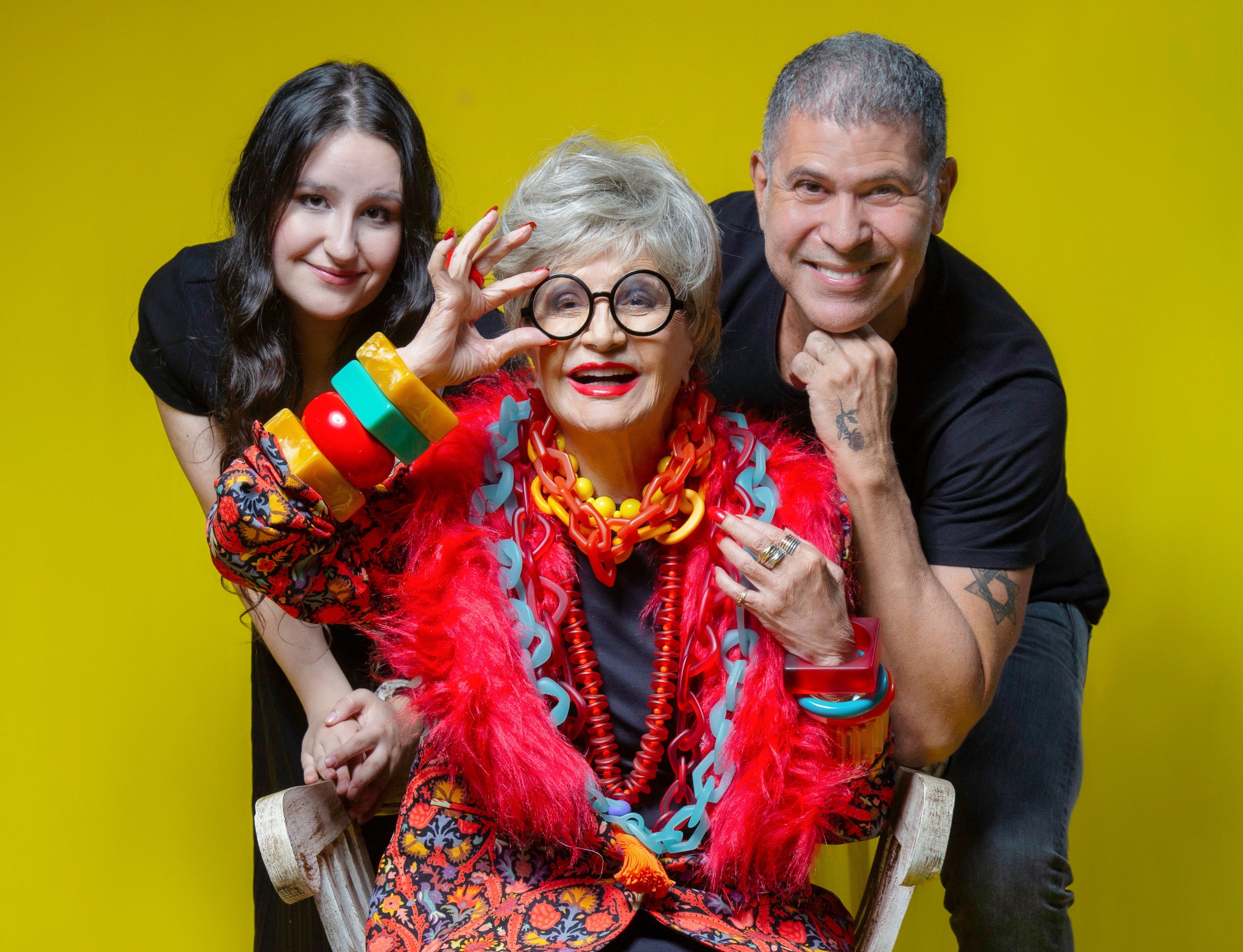 Sofia Mendonça, Rosamaria Murtinho e Cacau Hygino