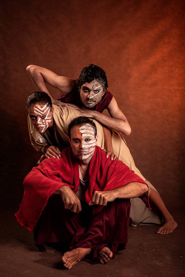 Aline Borges, Alex Nader e Tom Nader em Migrantes_Crédito Marcio Farias_9Y2A8560