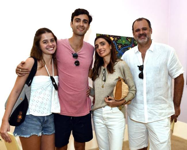 Julia Geyer, Felipe Figueira de Mello, Ana Luiza e Erick Figueira de Mello