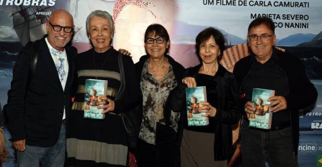 DSC_3070 Gilberto Gawronski , Analu Prestes , Clarisse Derzié Luz , Stella Freitas e Claudio Rangel - AGOSTO 2025 - CG