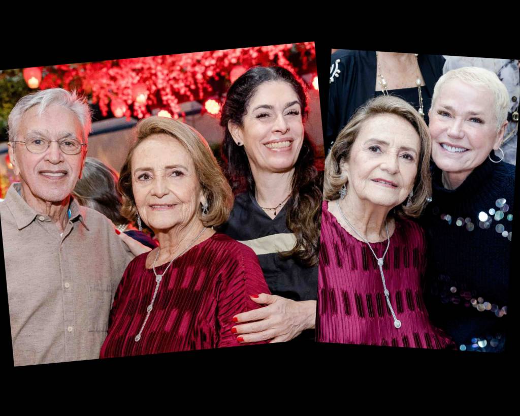 Lucinha Araújo: quase do CTI para a festa (nada atrapalha a animação)