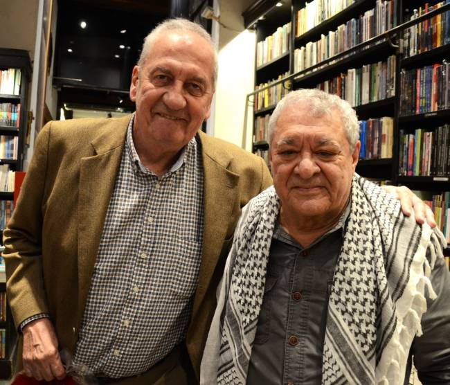 Franklin Martins, ex-ministro-chefe da Secretaria de Comunicação Social (Secom) da Presidência da República durante o segundo mandato de Lula (2007 a 2010), e Cid Benjamin