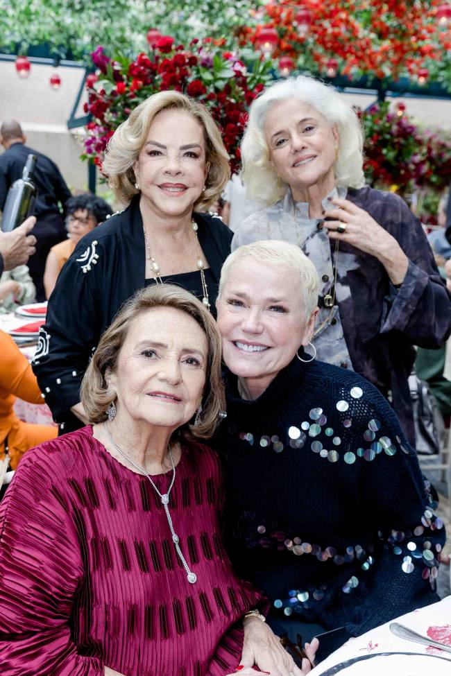 Regina Rique, Marieta Severo, Lucinha Araujo e Xuxa