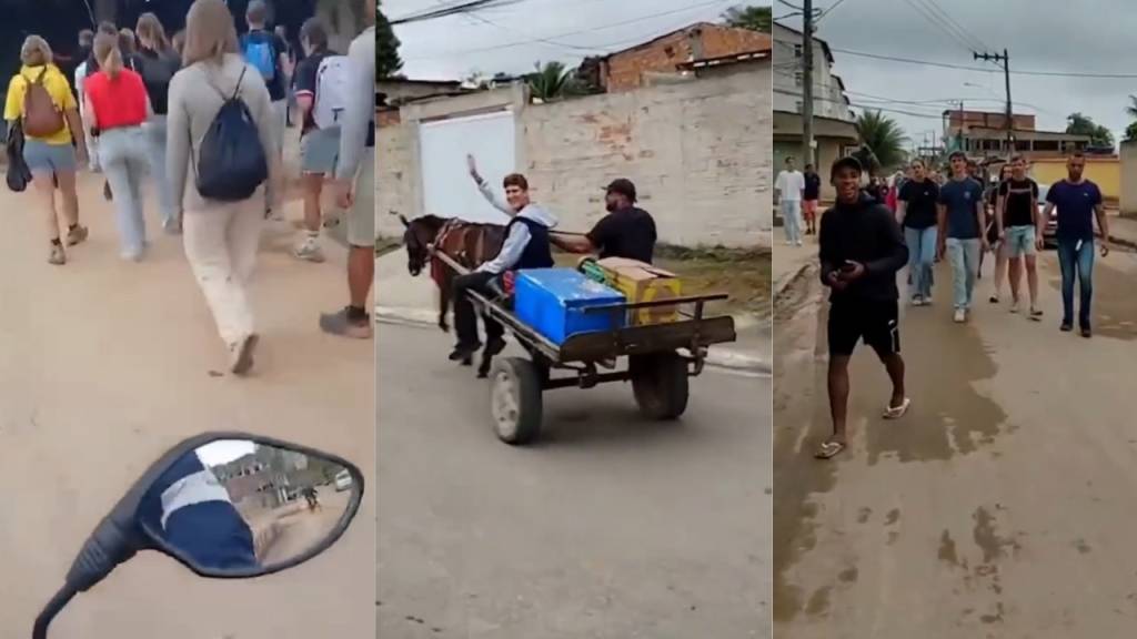 Turistas holandeses viralizam ao mostrar passeio na Baixada Fluminense