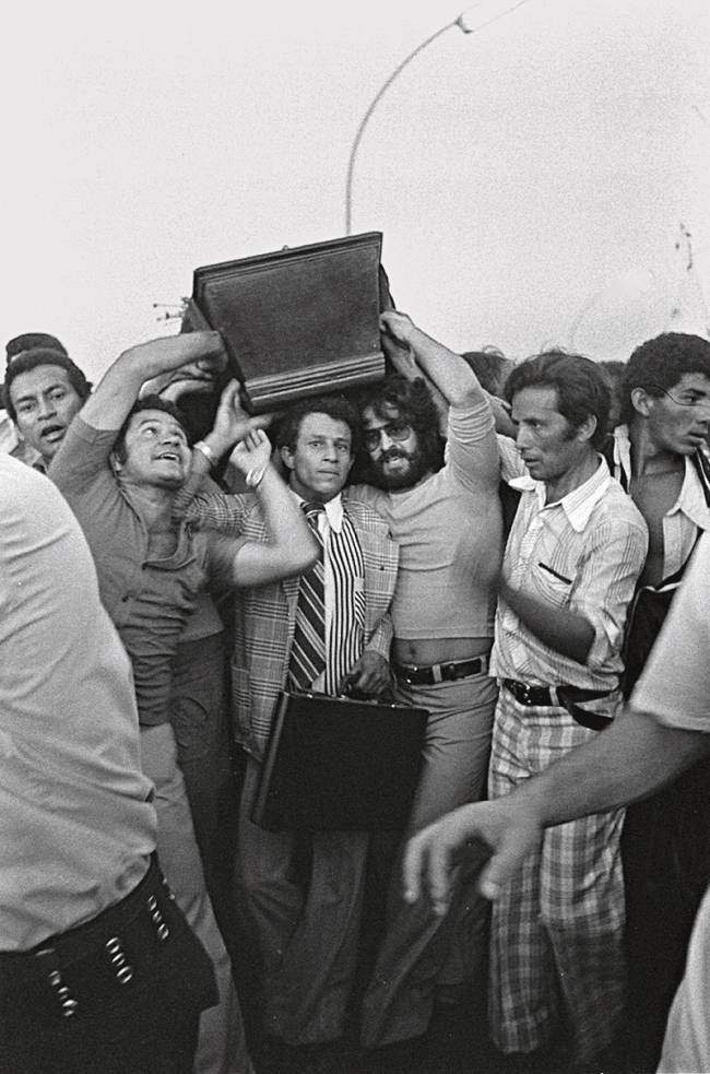 Despedida de JK: Juvenal Pereira acompanhou o enterro do ex-presidente