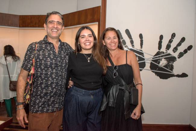 Bruno e Julia Bocayuva e Alinne Bela