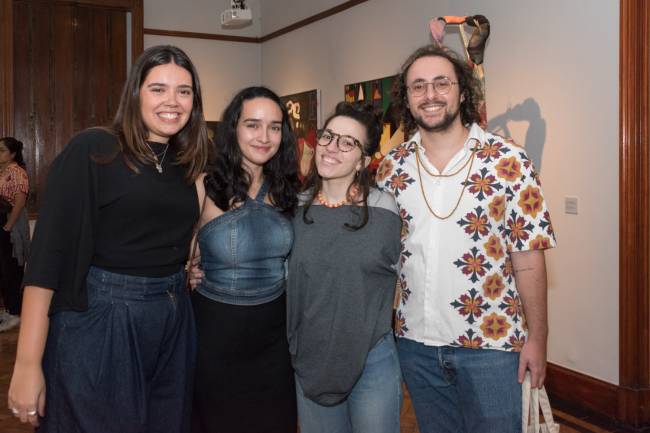 Julia Bocayva, Cristal Maziero, Luisa Ellery e Leon ellinha