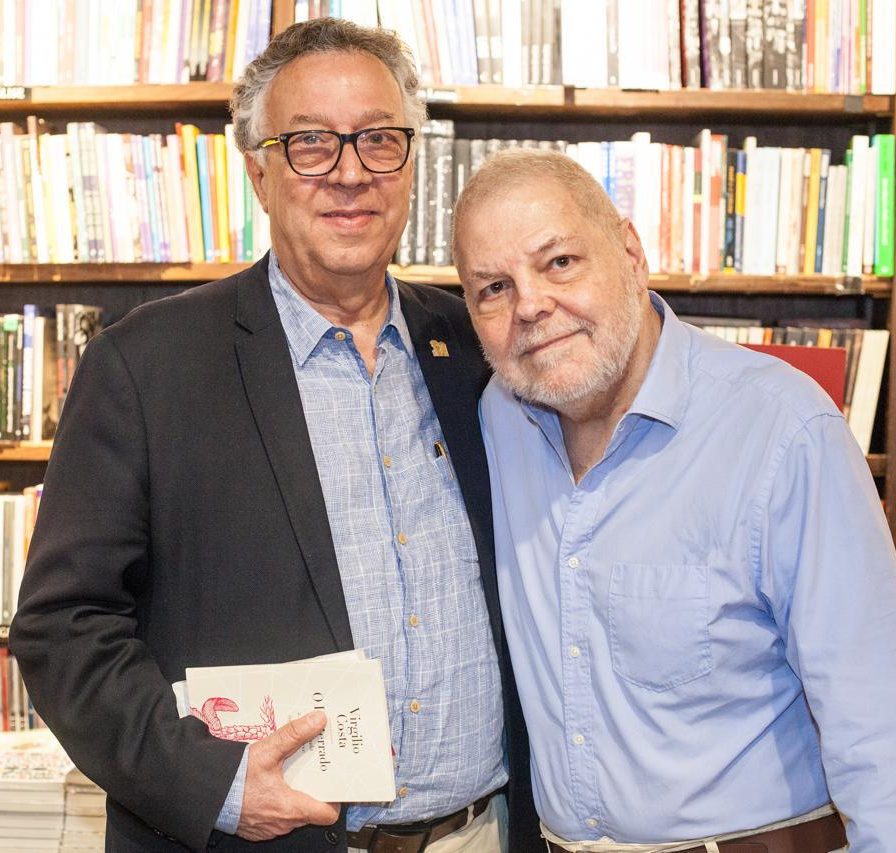 Entre poemas e traços: Virgílio Costa lança dois livros