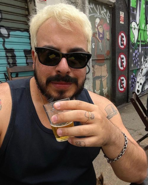 luis lobianco no bar do peixe, na lapa