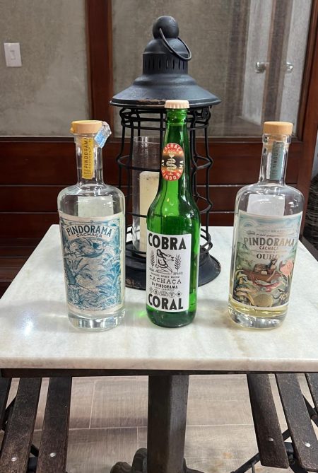 Cachaça Pindorama, produzida na Fazenda das Palmas