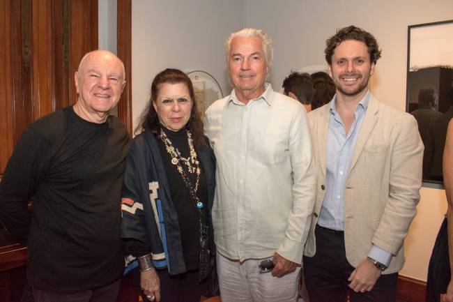 Wilson Piran e Vandinha Klabin, Jones Bergamin e Victor Perlingeiro