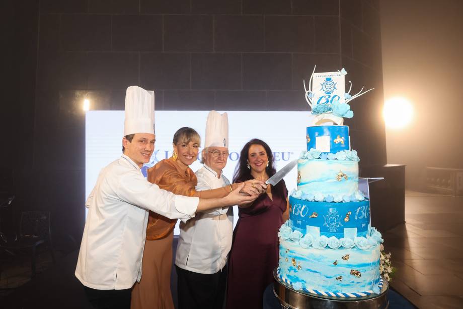 Celebração dos 130 anos da Le Cordon Bleu no Cristo Redentor Celebração dos 130 anos da Le Cordon Bleu no Cristo Redentor
