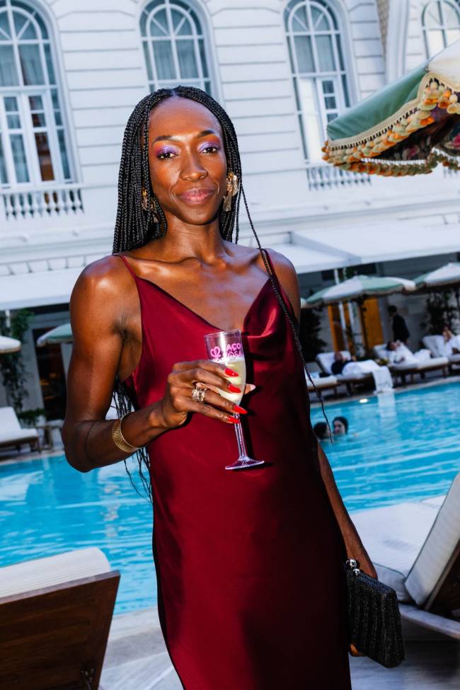 A modelo Rojane Fradique