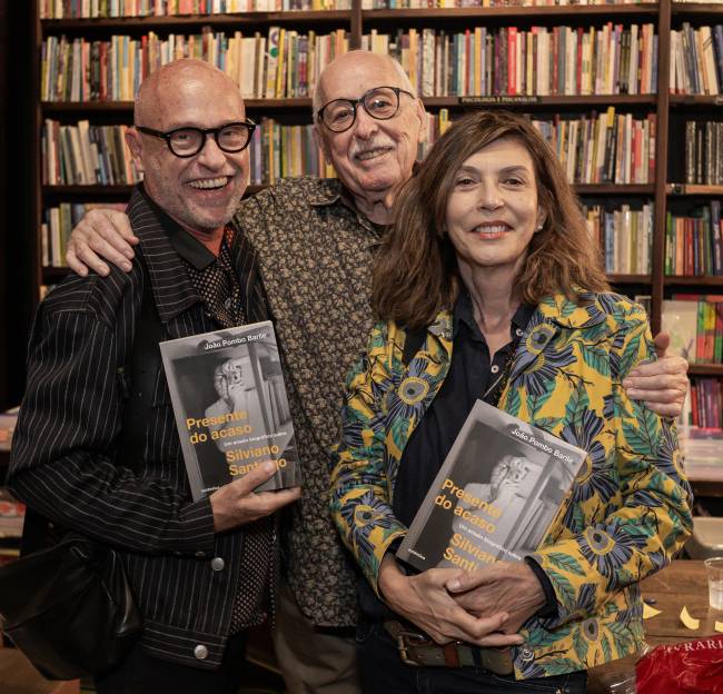 Gilberto Gawronski, Silviano Santiago e Maria Elisa Berredo