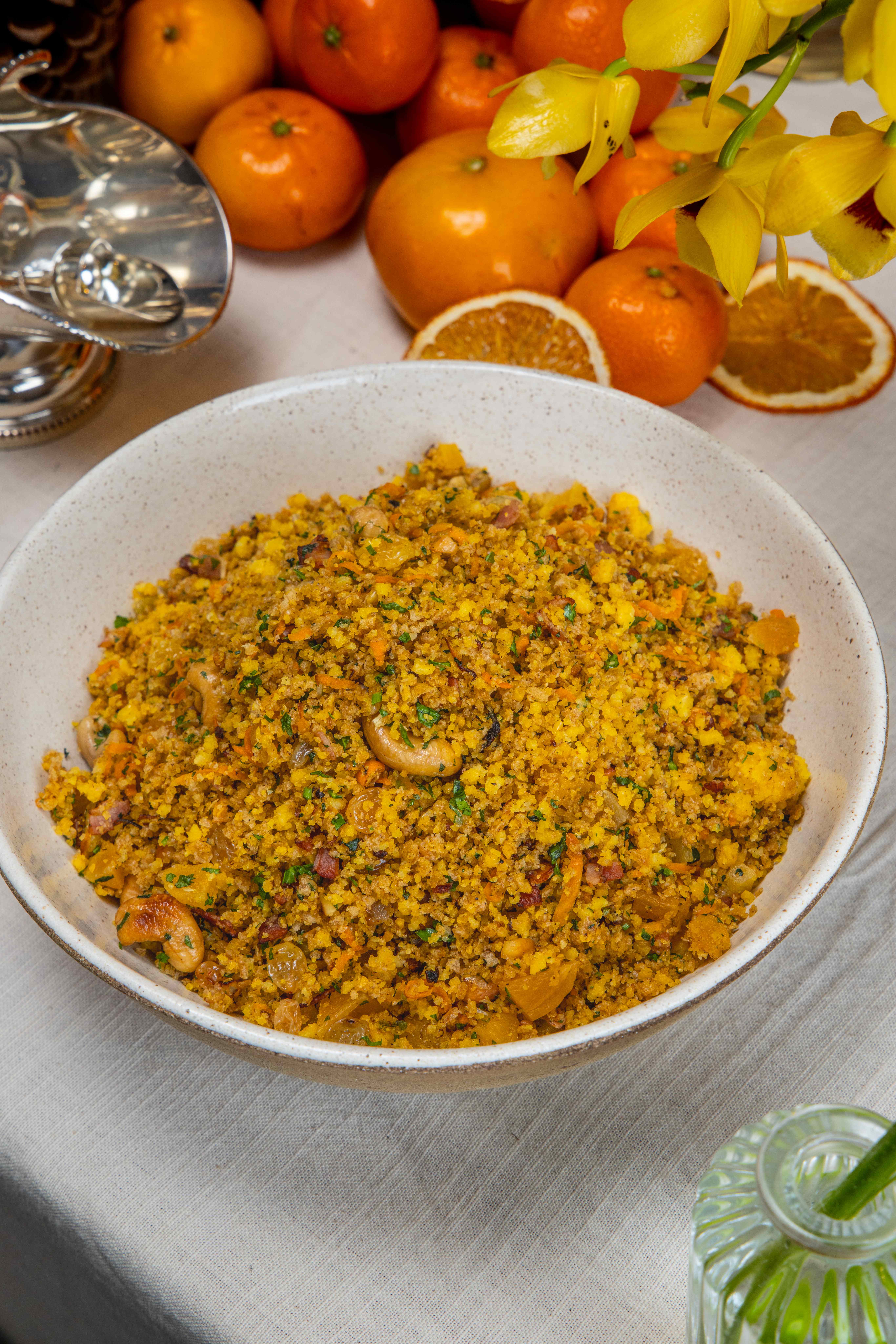 Farofa natalina do Emp&oacute;rio Jardim