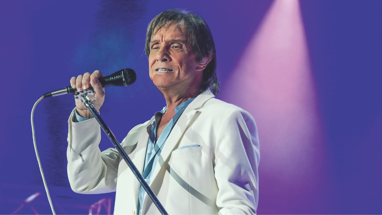 Encontro com o rei: Roberto Carlos fará apresentação gratuita em festival promovido pela prefeitura de Duque de Caxias.