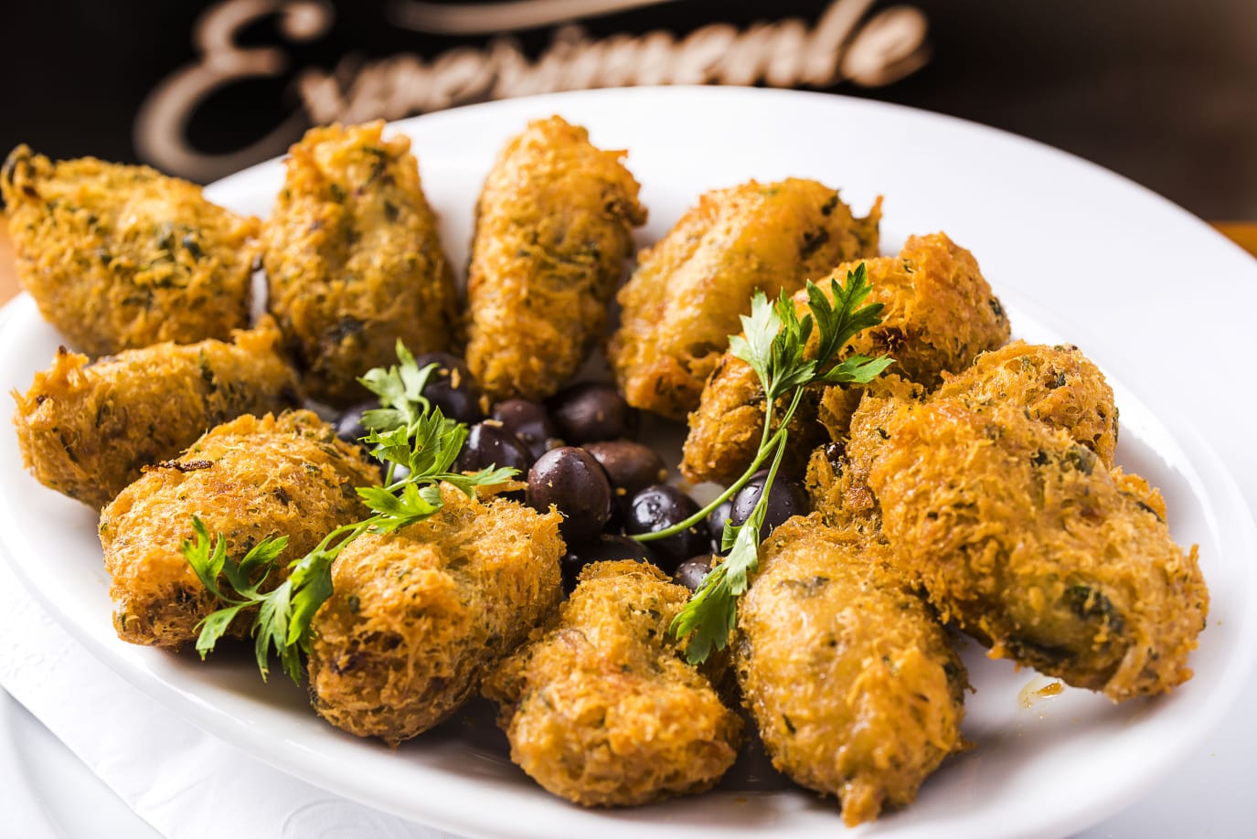 Bolinhos de bacalhau do Aurora