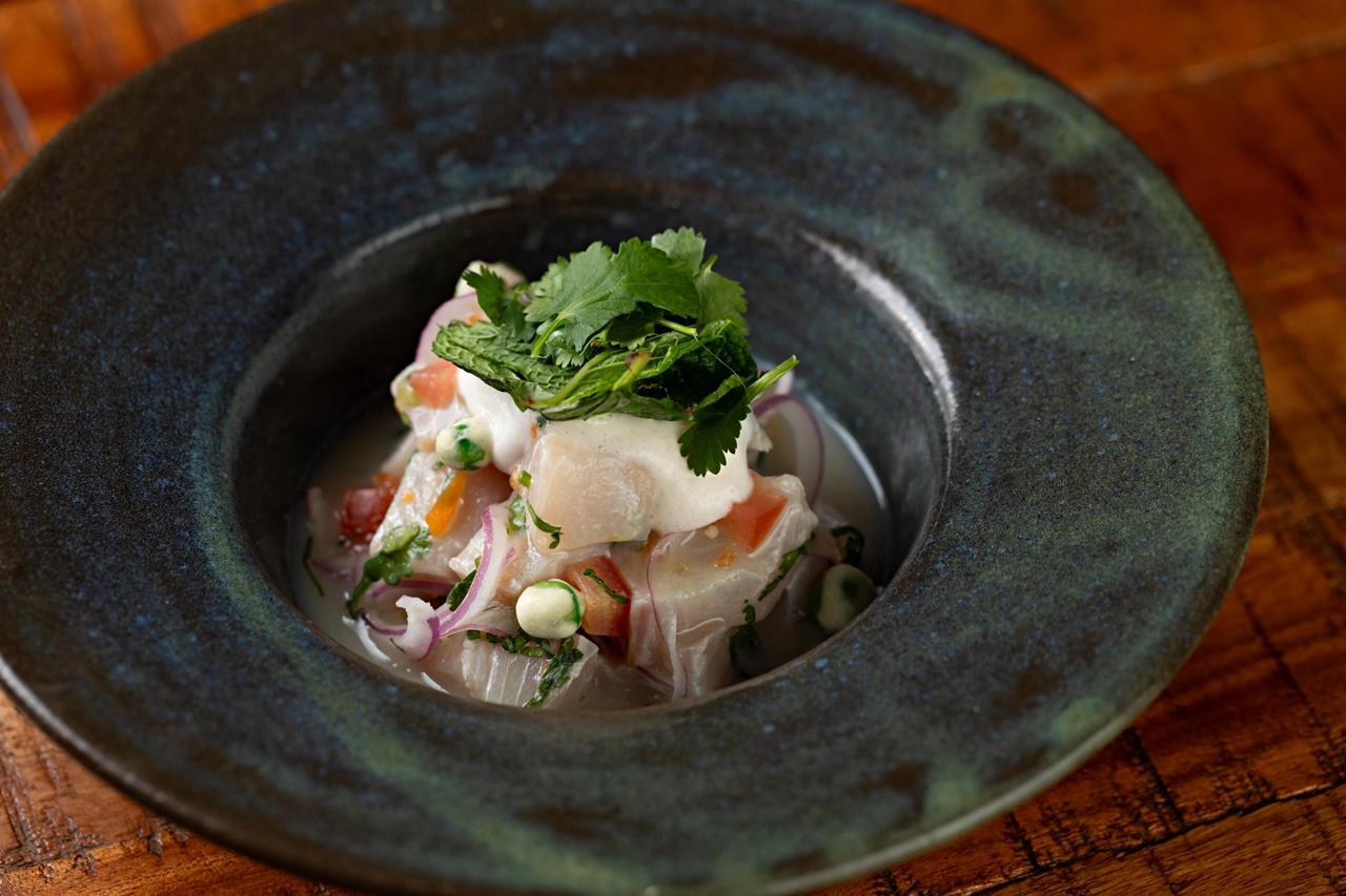 Ceviche do restaurante Hachiko