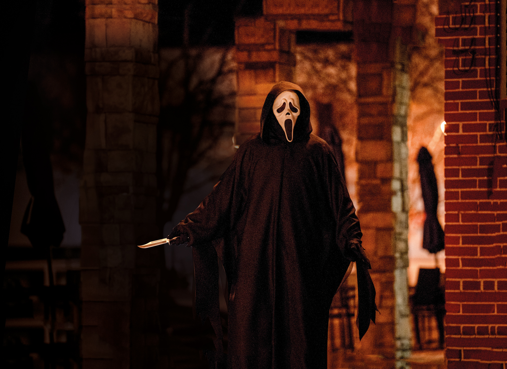 Ghostface in Paramount Pictures and Spyglass Media Group's "Scream 7." © 2025 Paramount Pictures. Ghost Face is a Registered Trademark of Fun World Div., Easter Unlimited, Inc. ©1999. All Rights Reserved.¿.