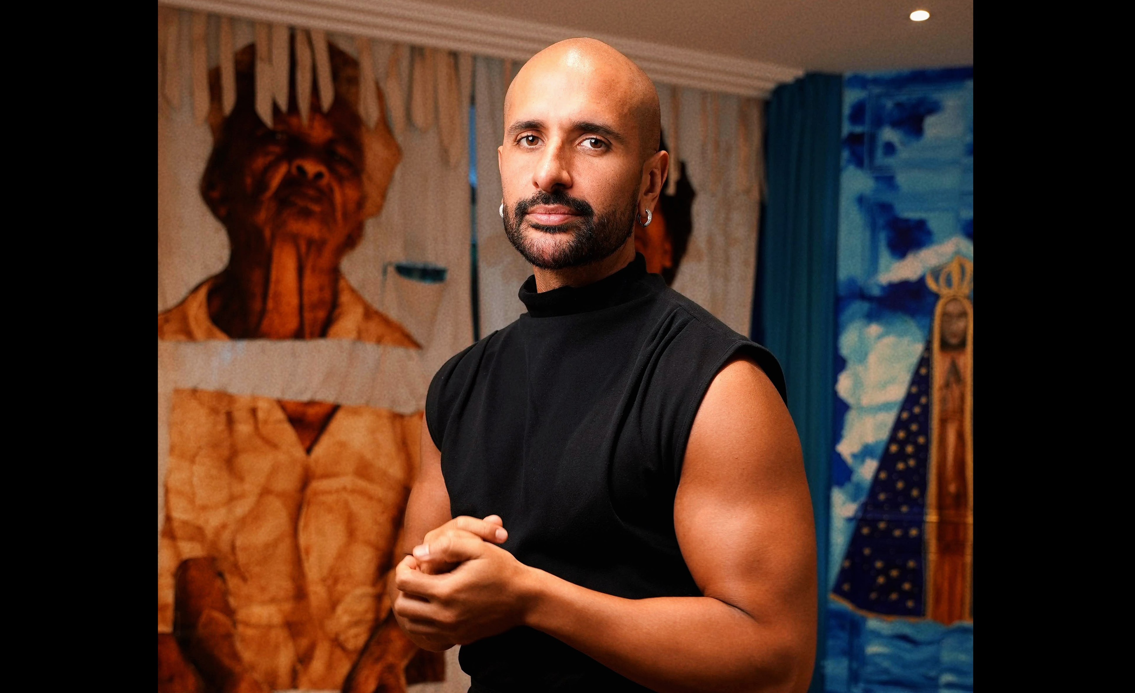 Carioca Gabriel Wickbold inaugura mostra na Fundação Paulo Coelho