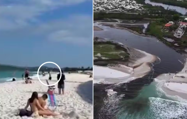 Inea apura abertura entre mar e lagoa que mudou paisagem em Cabo Frio